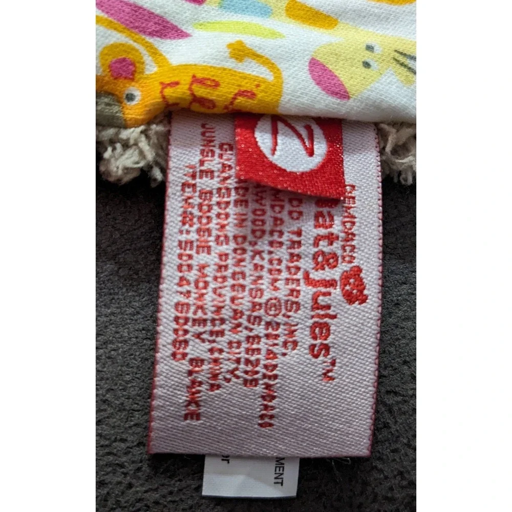 Nat & Jules MONKEY Security Blanket Jungle Boogie‎ Lovey Zatano NWT Animal Print